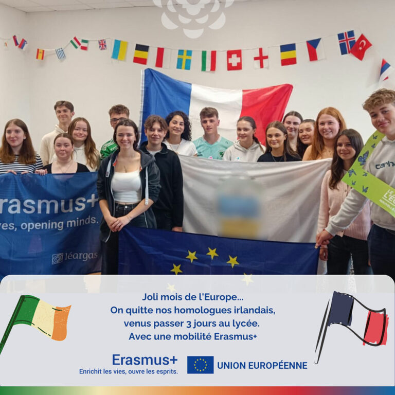 Joli mois de l'Europe, accueil des Irlandais