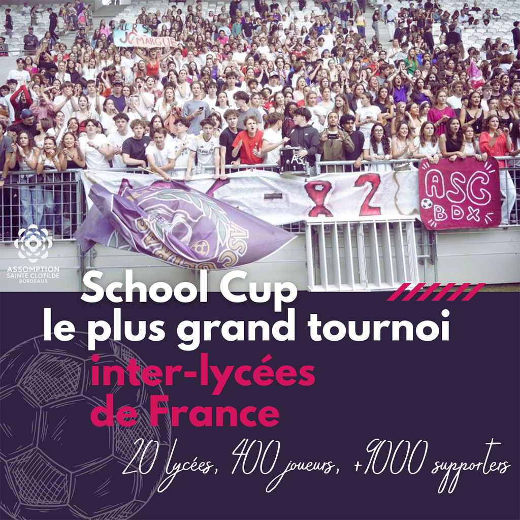 School cup Bordeaux