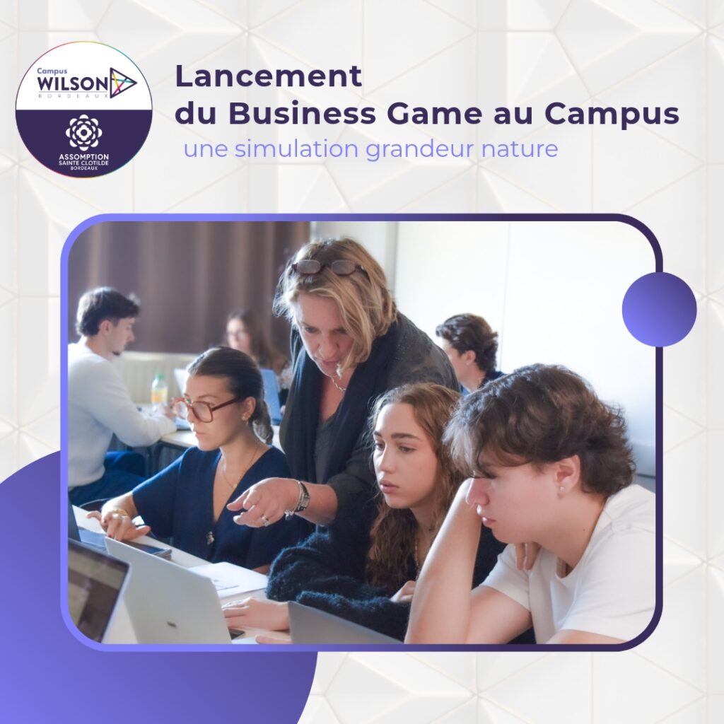 Le business game au campus wilson bordeaux