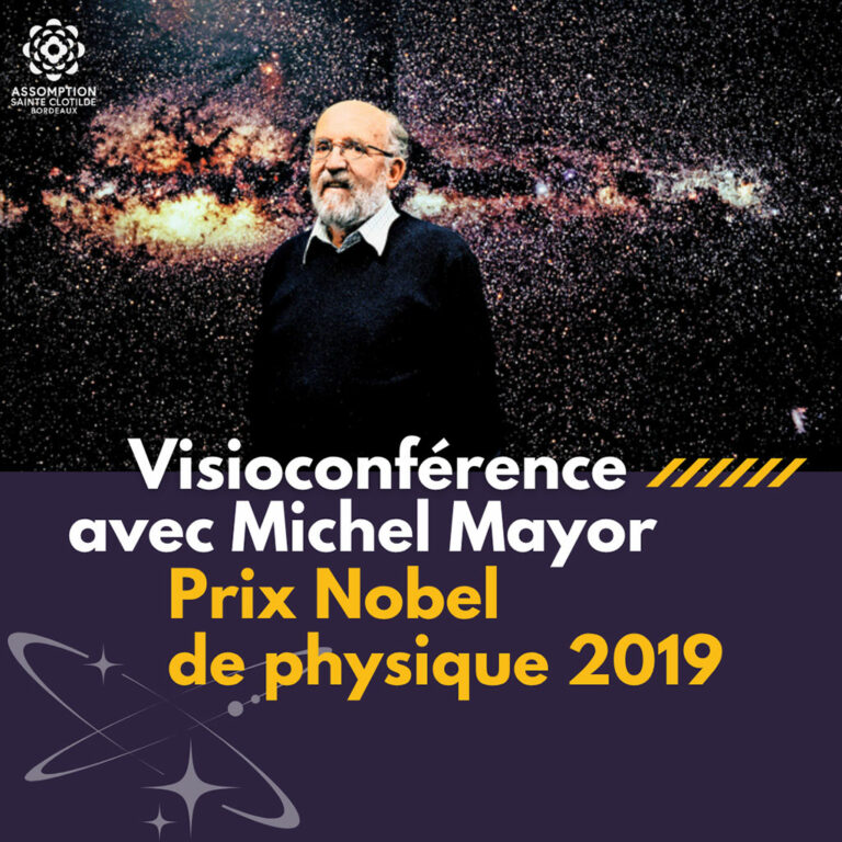Visioconférence avec Michel Mayor