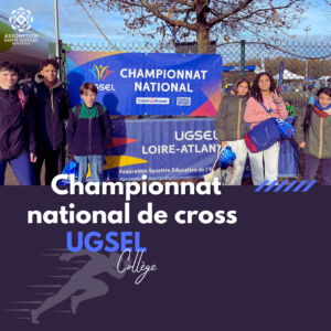 Image de couverture du championnat de cross UGSEL du collège