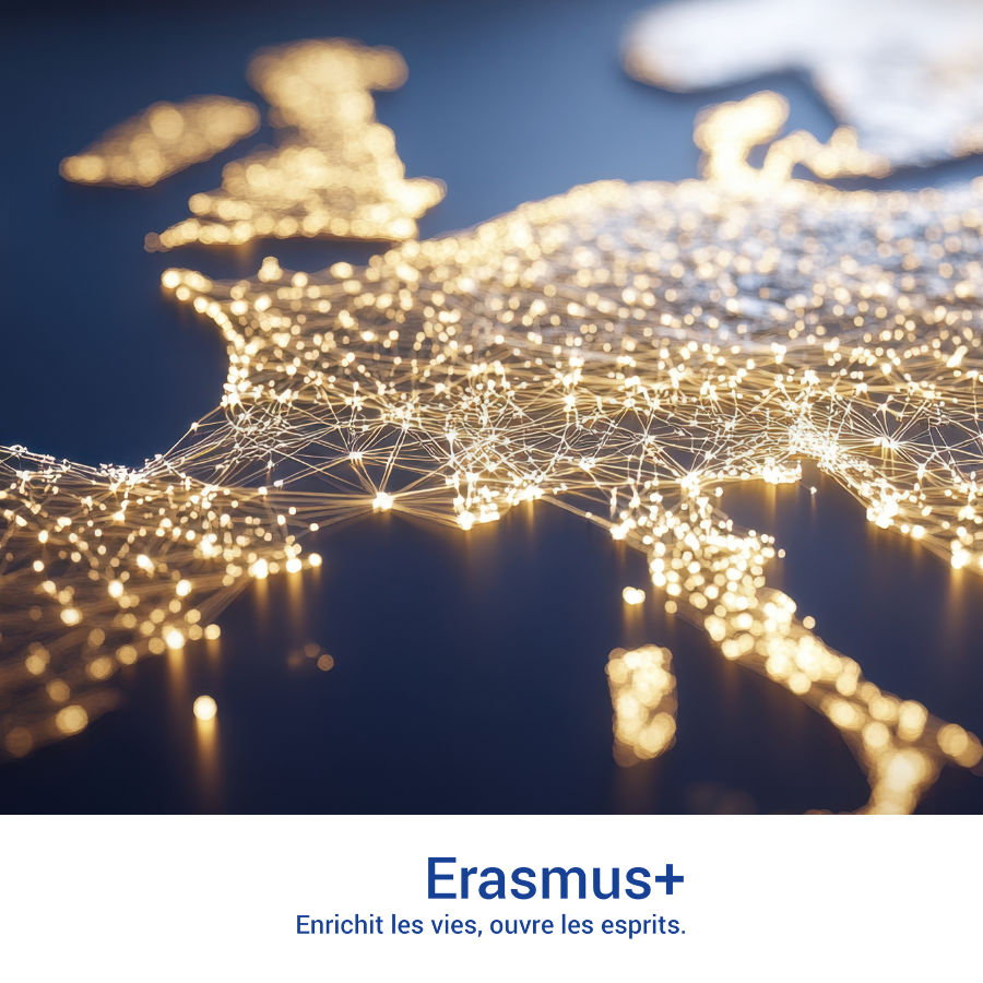 Couverture de publication Erasmus+