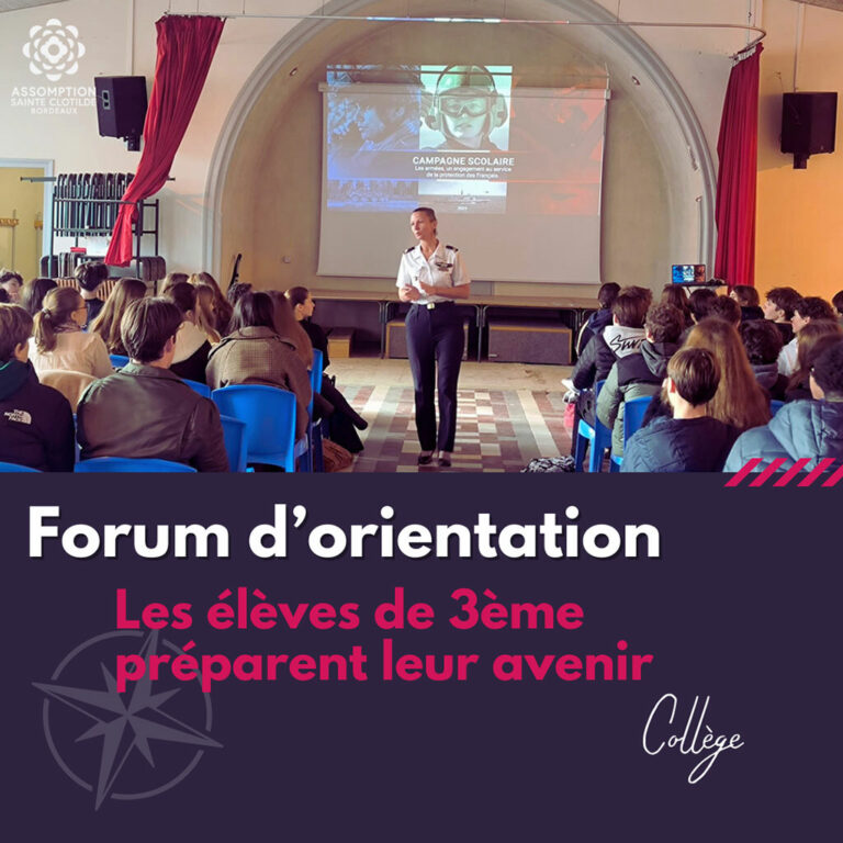Forum d'orientation au collège