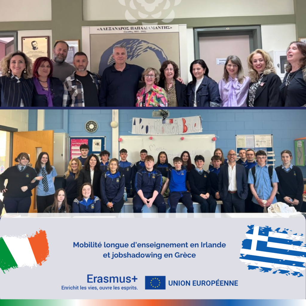 Grâce au programme Erasmus+, les enseignants de l’Assomption Sainte-Clotilde Bordeaux enrichissent leurs pratiques pédagogiques en Irlande et en Grèce.