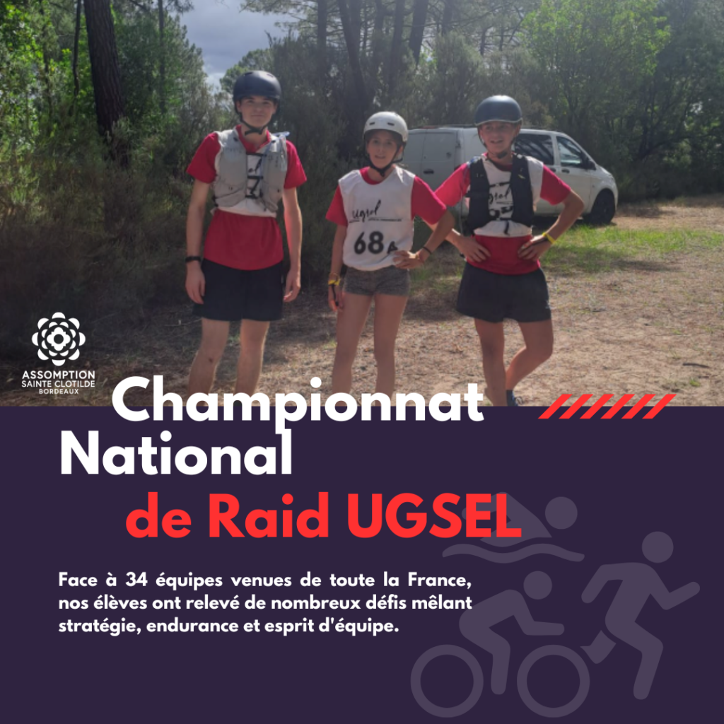 Retour sur le Championnat National de Raid UGSEL à Lacanau