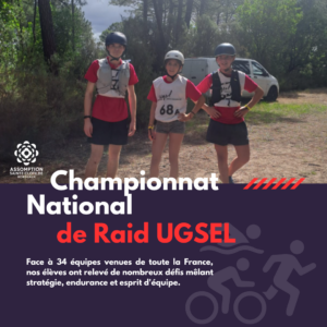 Retour sur le Championnat National de Raid UGSEL à Lacanau